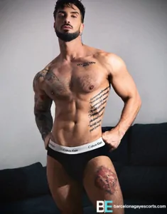 male rent boy Barcelona Jonathan